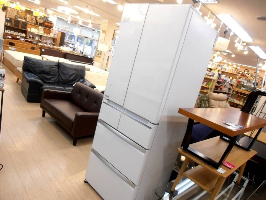 MITSUBISHI(三菱)の6ドア冷蔵庫「MR-WX48Z-W」をご紹介！｜2018年04月