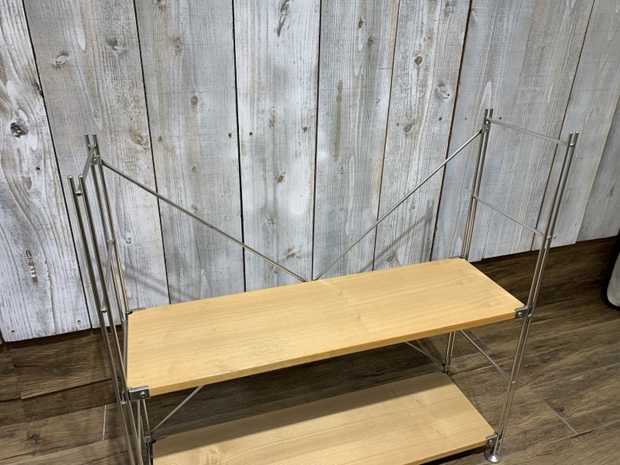 廃盤品はリユースで。無印良品 ステンレスユニットシェルフをご紹介