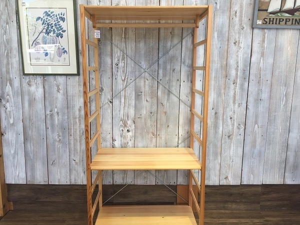 無印良品のパイン材ユニットシェルフ ワードローブ入荷しました♪ 人気