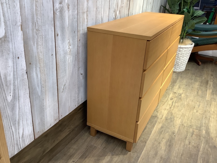 無印良品】収納力バツグンのオーク材チェスト4段が入荷しました！無印