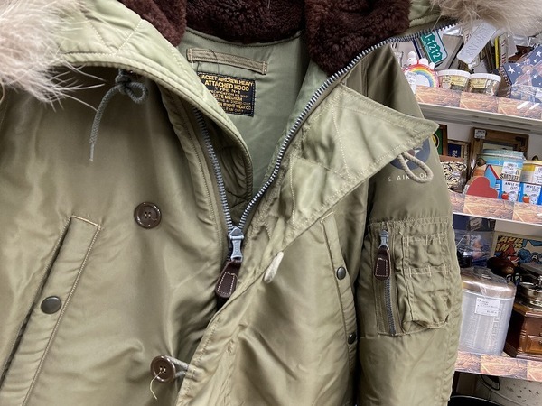 新入荷！Buzz Rickson's（バズリクソンズ）N-3フライトジャケットご