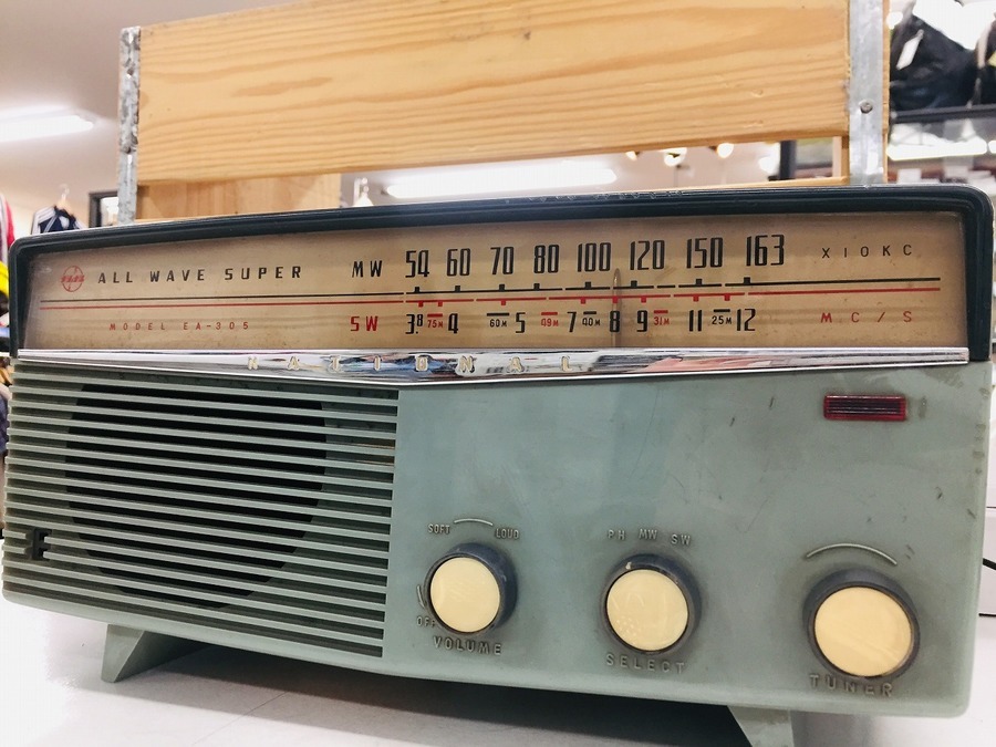 昭和36年頃のレアもの!? 昭和レトロなラジオ入荷しました!!【東大阪店
