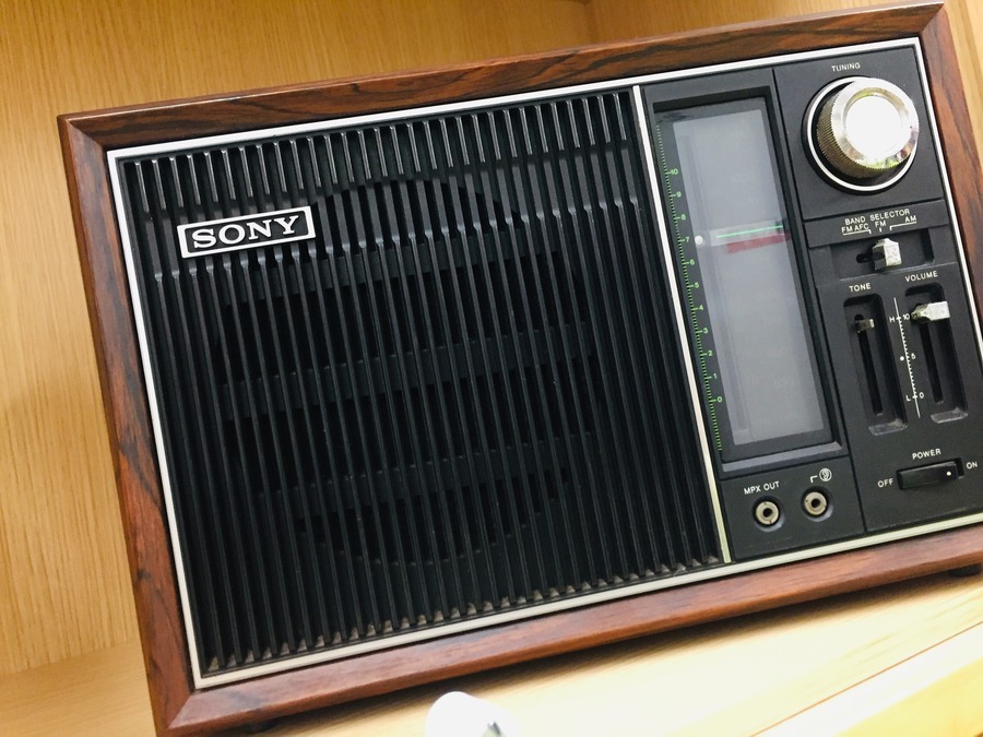 SONY】昭和48年頃のトランジスタホームラジオ入荷しました！レトロ雑貨