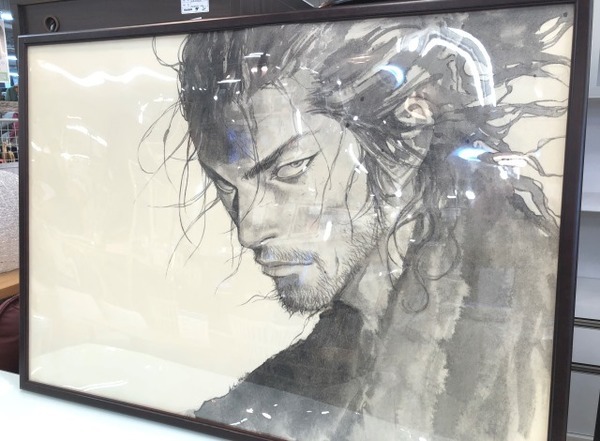 井上雄彦作 バガボンド・宮本武蔵の墨絵ポスターを入荷しました