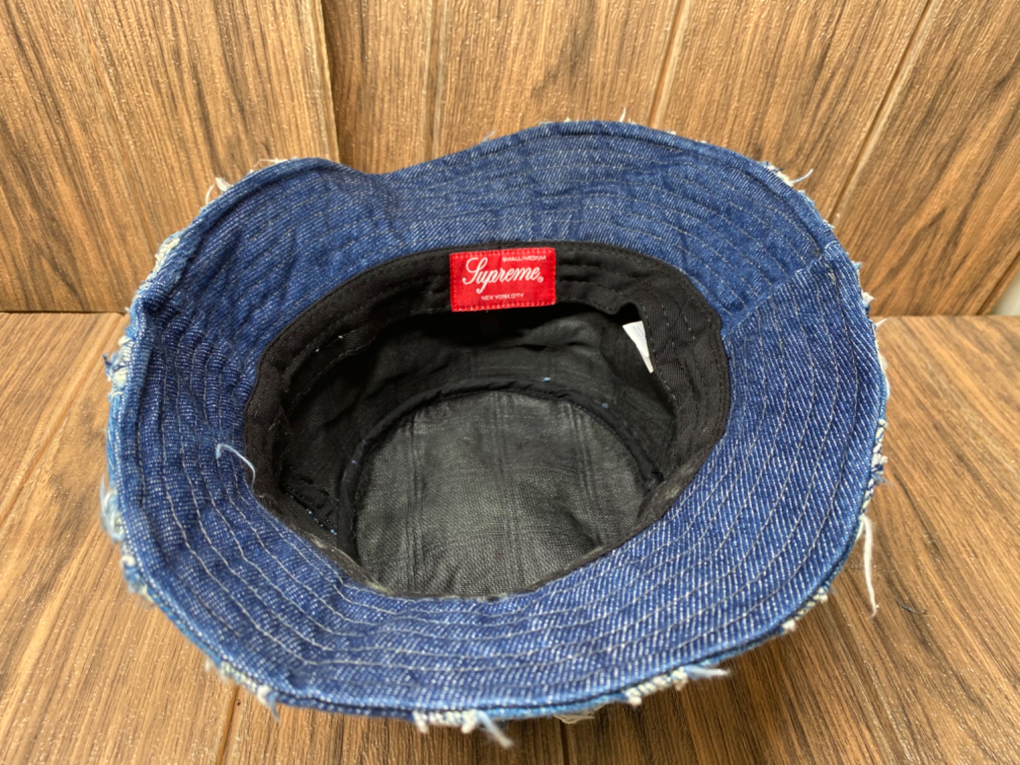 Supreme(シュプリーム) バケットハット Frayed Patchwork Denim