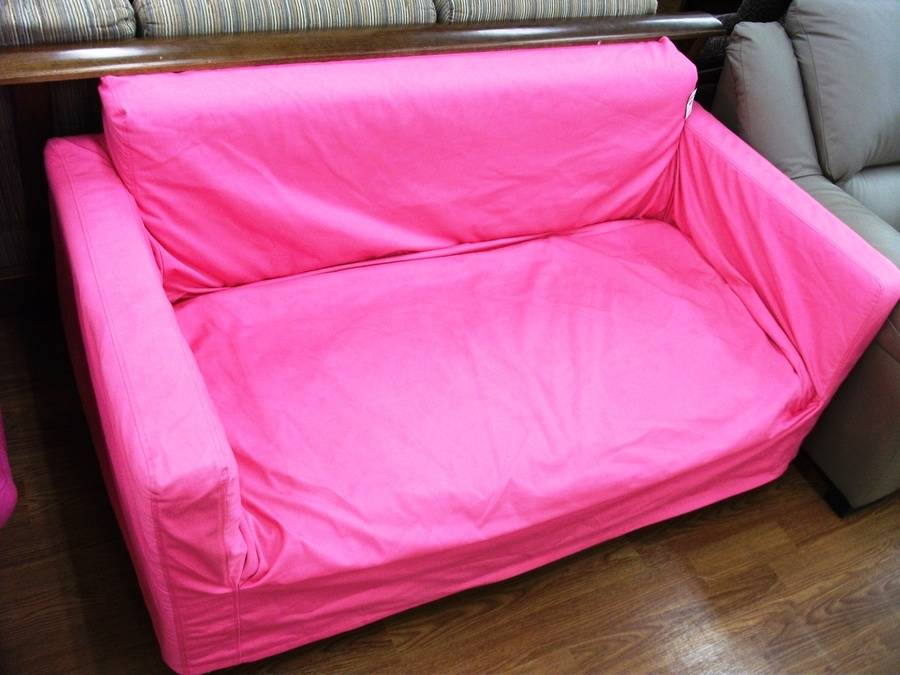 IKEA ピンク2人掛けソファ買取入荷致しました！】トレジャー