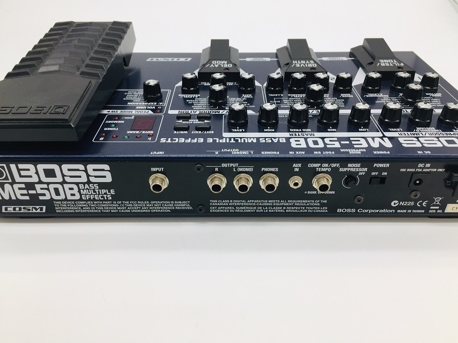 BOSS(ボス)のベース用マルチエフェクターが新入荷！【鶴ヶ島店】｜2020