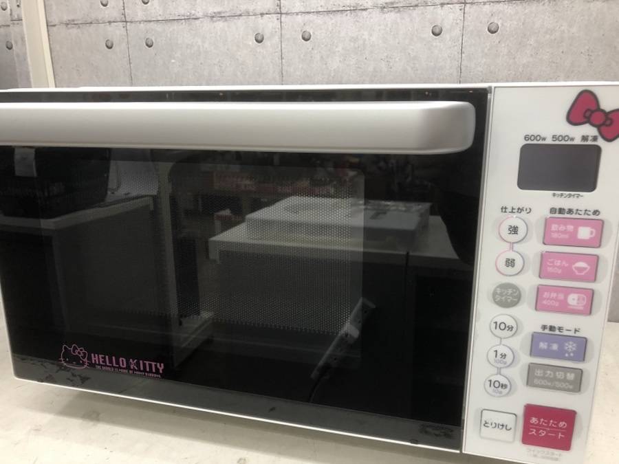 女性の新生活にぴったり！キティちゃんのレンジ入荷！【北越谷店