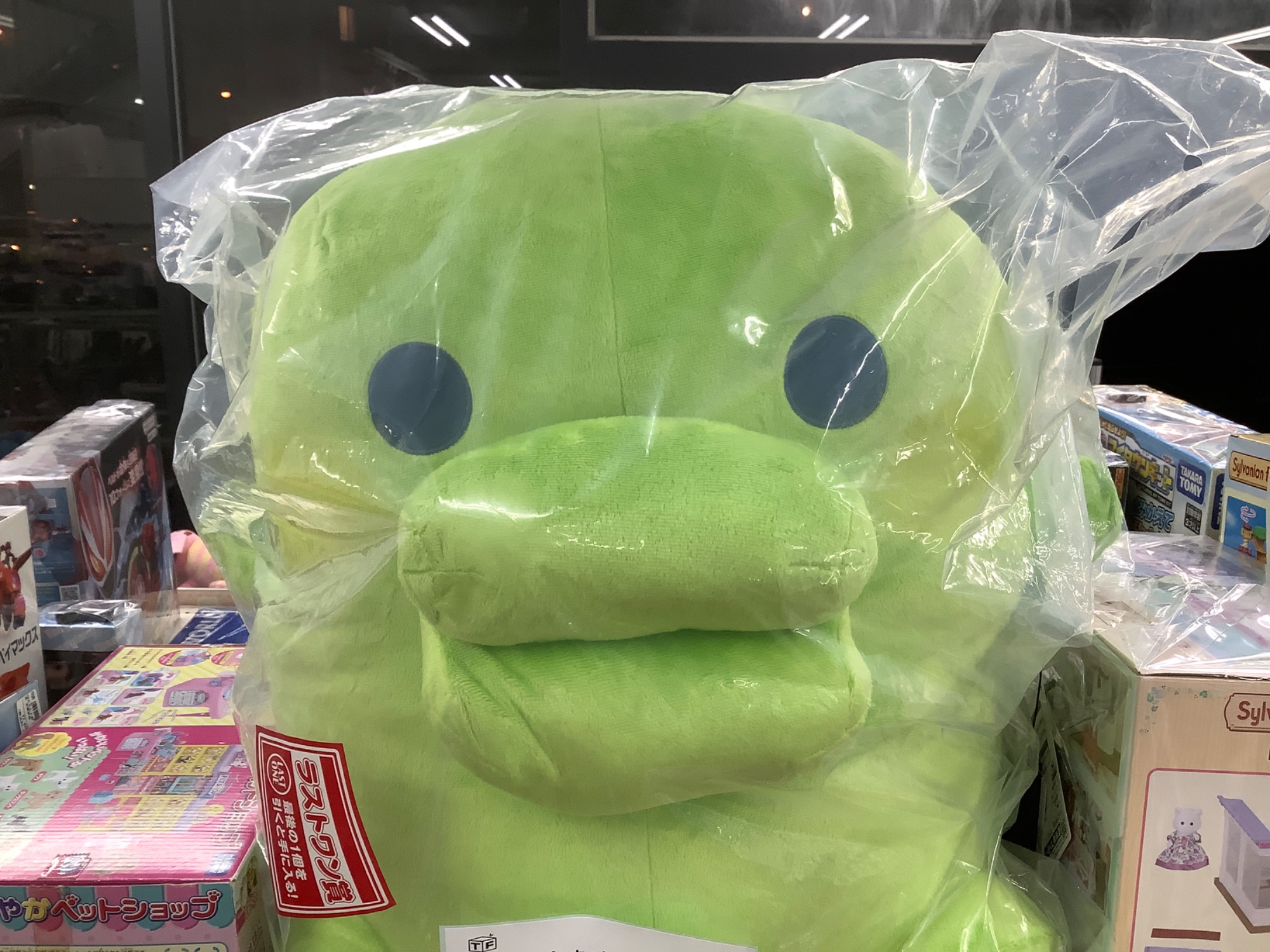 新入荷！大人気一番くじのラストワン賞くちぱっちのぬいぐるみのご紹介