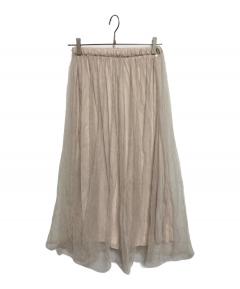 中古・古着通販】machatt (マチャット) キルティングスカート ブラウン