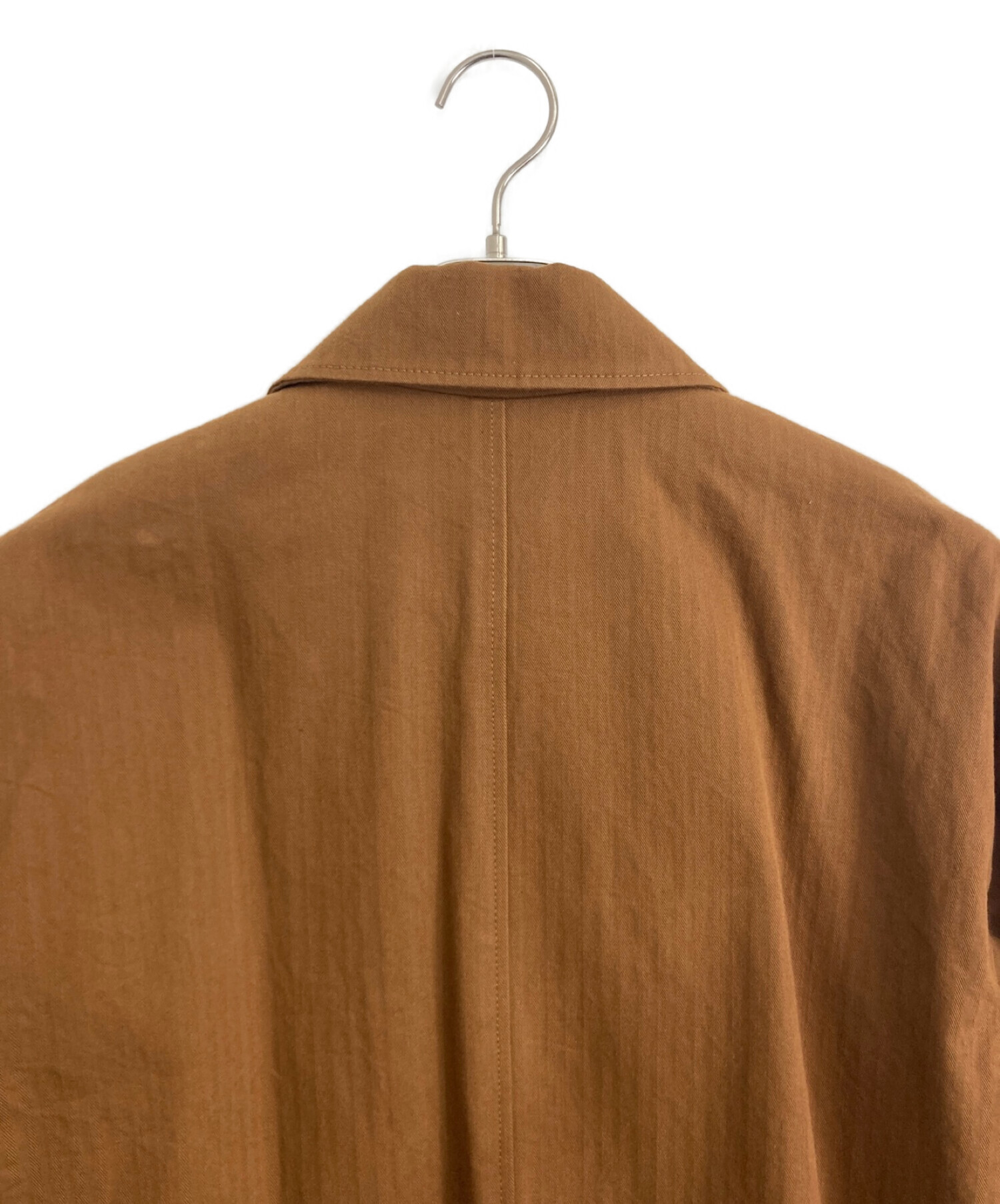 中古・古着通販】etre (エトレ) ヘリンボーンオーバーサイズコート