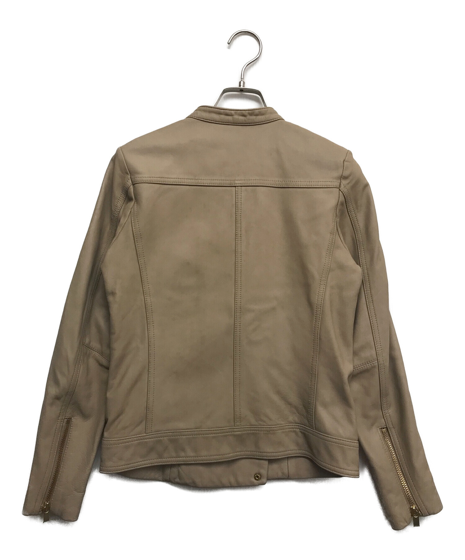 中古・古着通販】Noble (ノーブル) ソフトラムレザーライダース