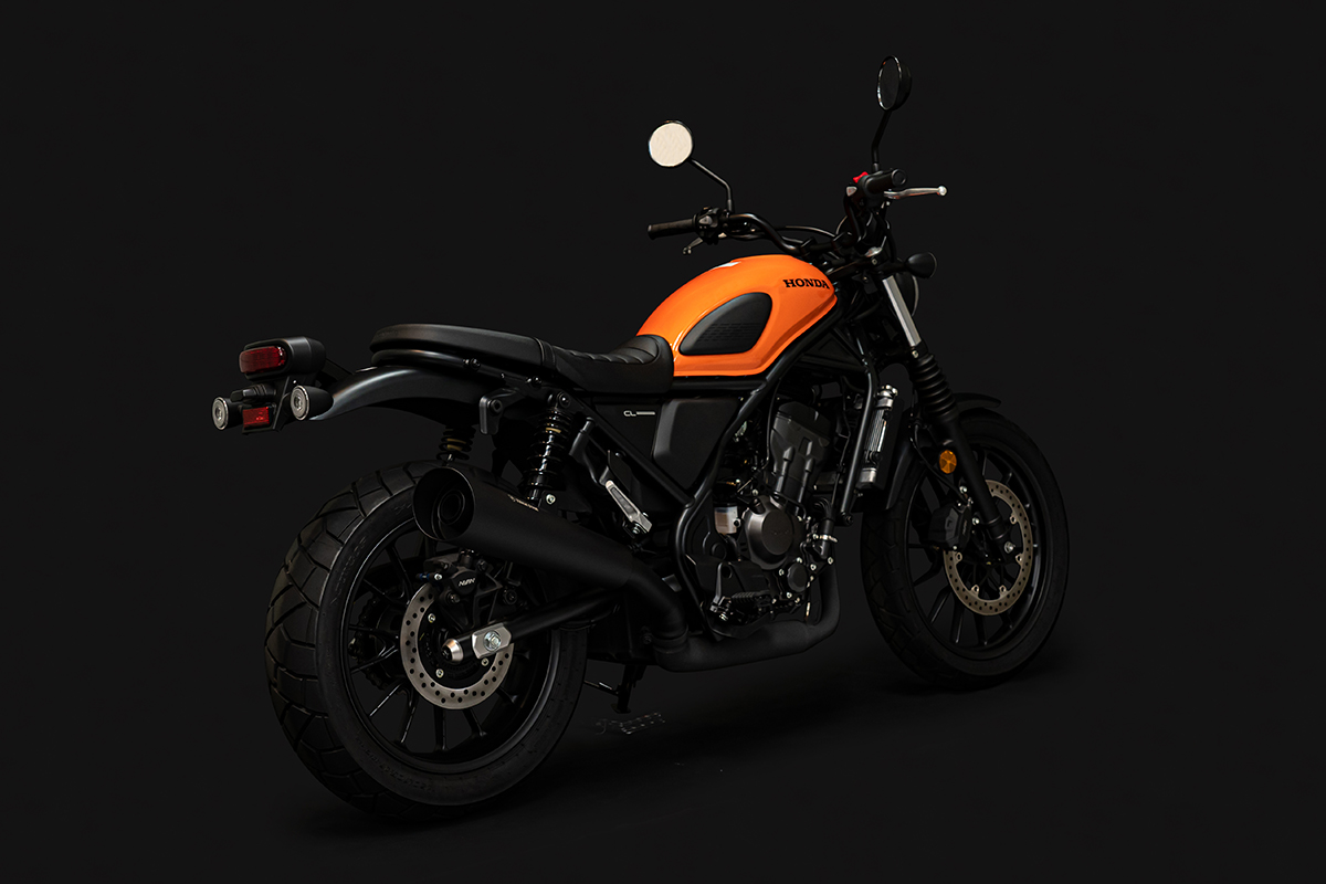 受注予約開始】CL250 政府認証スリップオンマフラー | TRICK STAR 製品