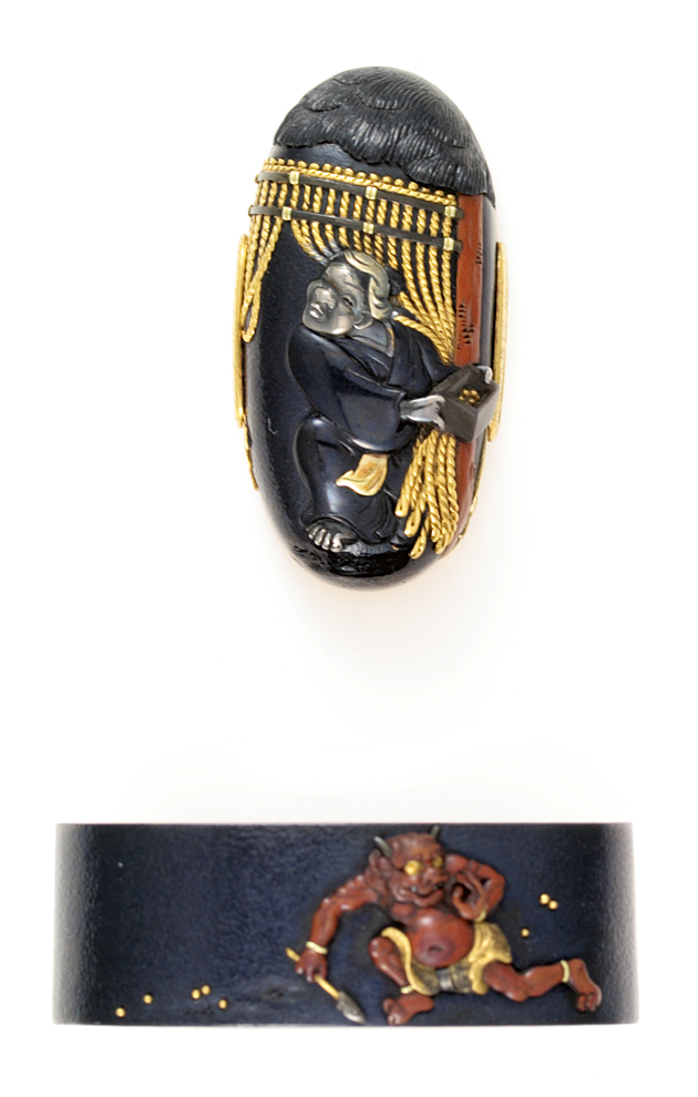 縁頭 岩本昆寛[F00142]｜刀剣や刀の販売なら日本刀販売専門店つるぎの屋