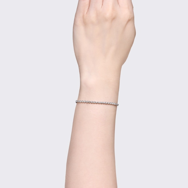 プラチナダイヤモンドブレスレット(RBL409)|TSUTSUMI（ジュエリー