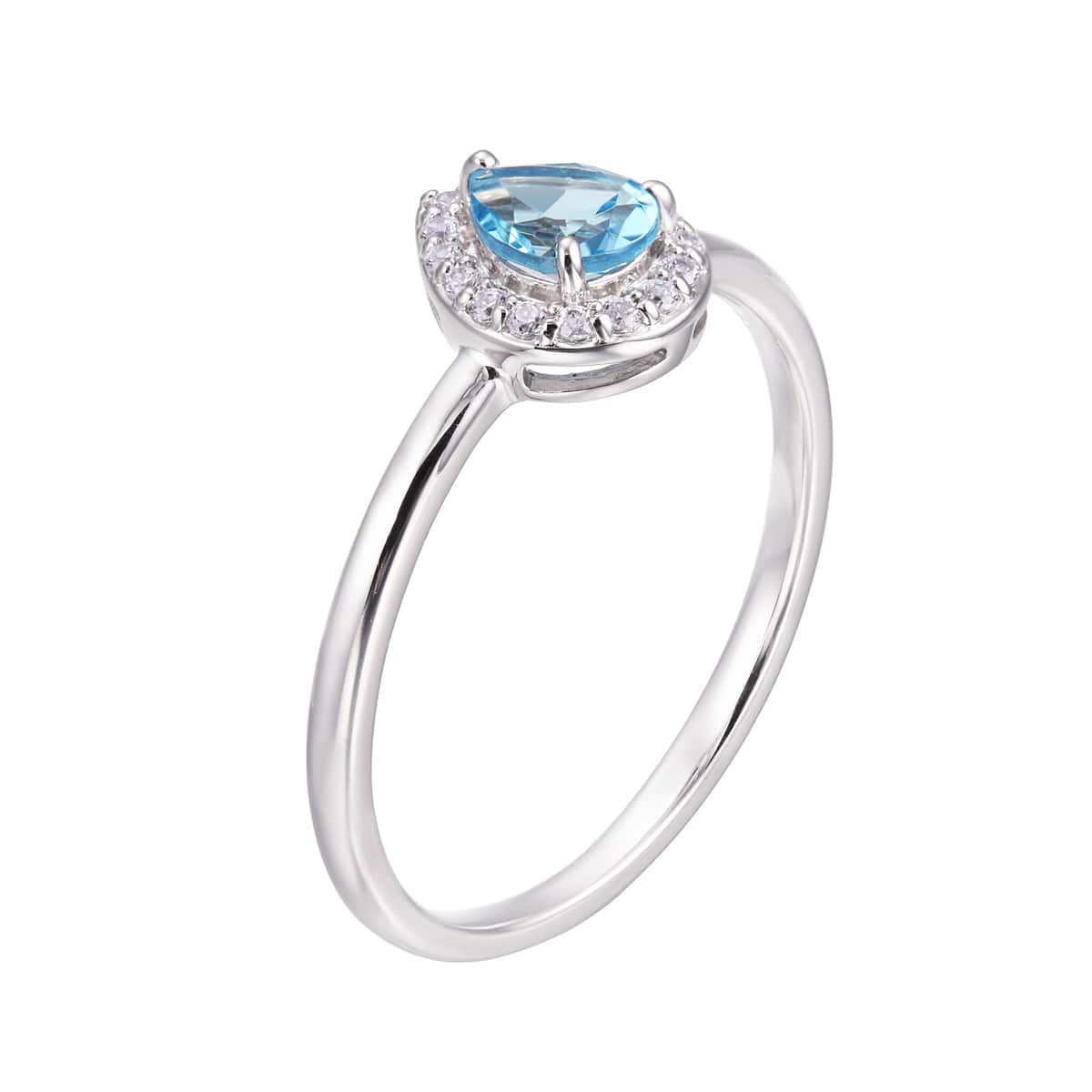 K10ホワイトゴールドブルートパーズリング(RFR554-002)|TSUTSUMI