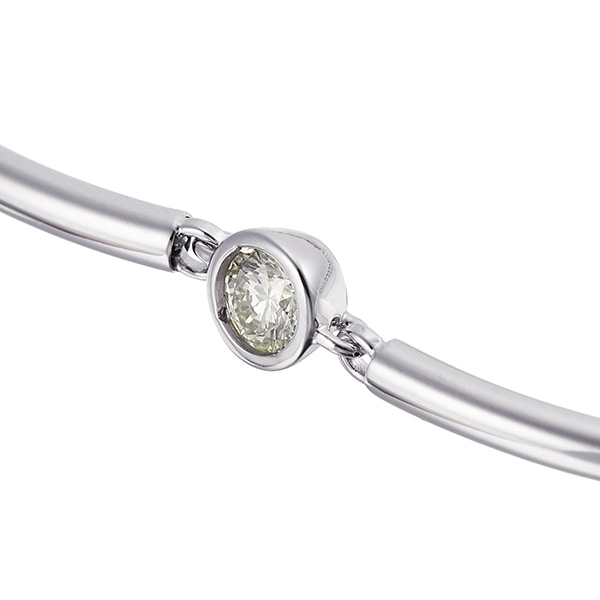 プラチナ鑑定書付ダイヤモンドブレスレット（0.13カラット）(RKB003