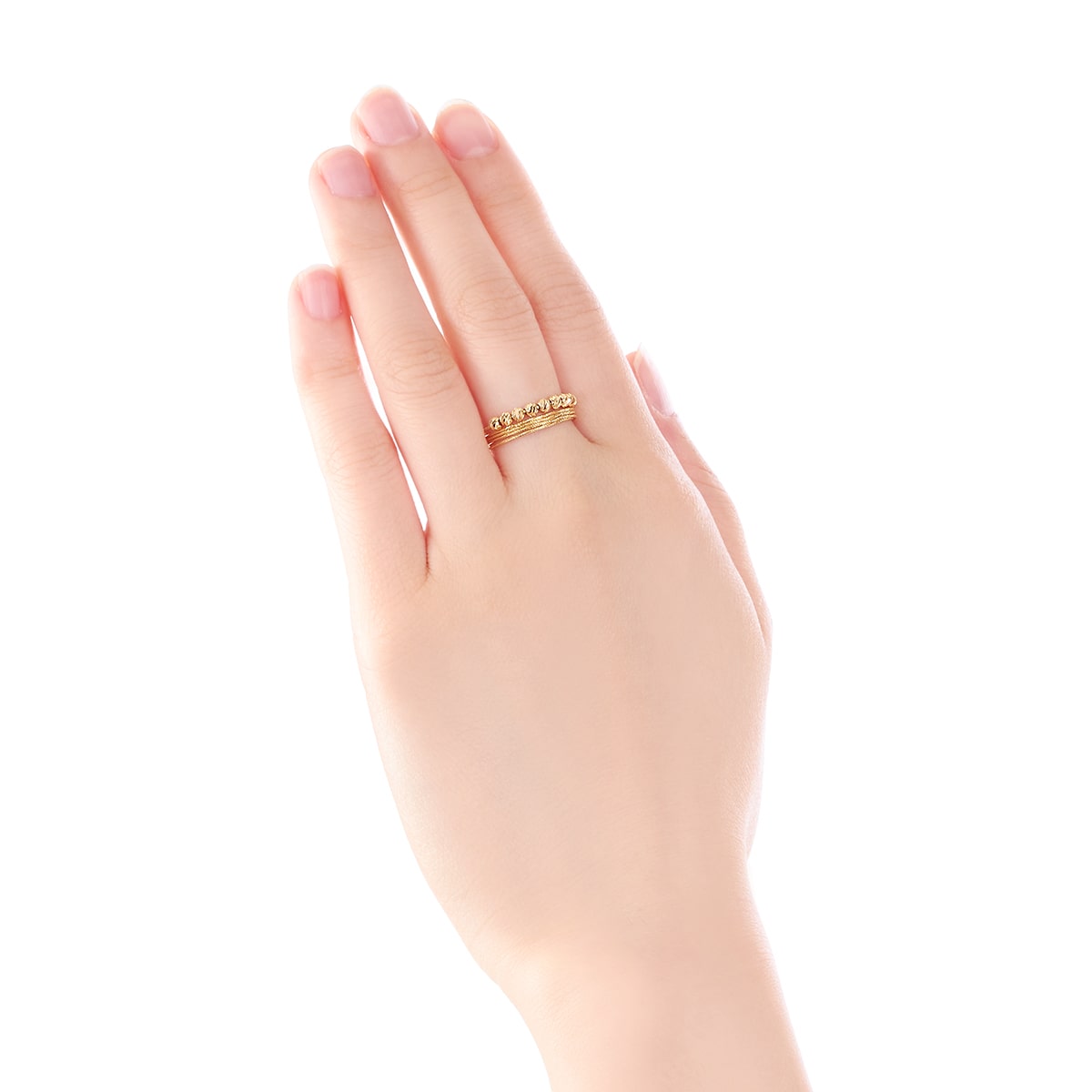 K18イエローゴールドリング(RFR588-002)|TSUTSUMI（ジュエリーツツミ