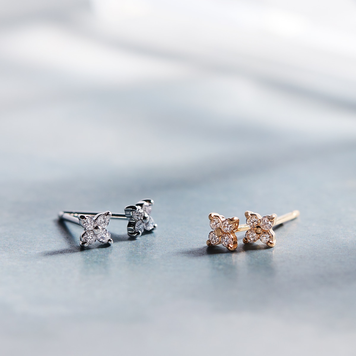 プラチナダイヤモンドピアス(RPE439-003)|TSUTSUMI（ジュエリーツツミ