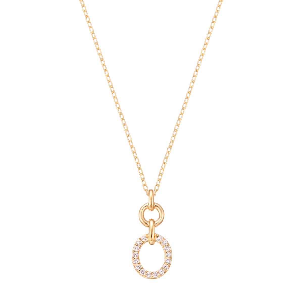 K18イエローゴールドダイヤモンドネックレス(RPN969-002)|TSUTSUMI