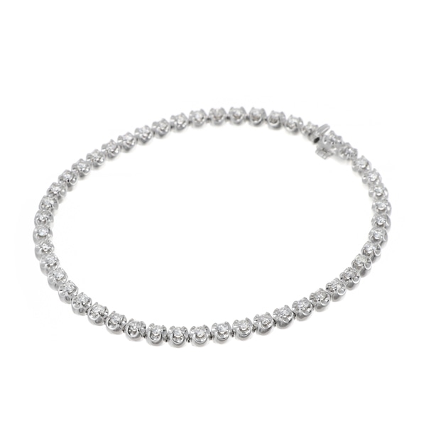 プラチナダイヤモンドブレスレット(RBL436)|TSUTSUMI（ジュエリー