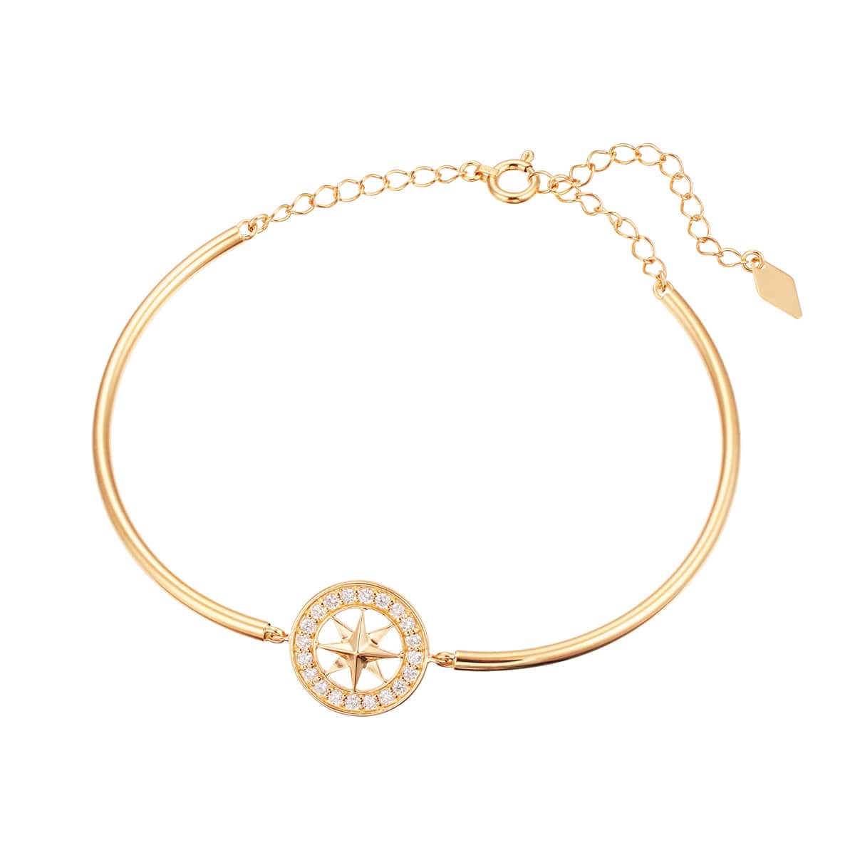 K18イエローゴールドダイヤモンドブレスレット(RBL551)|TSUTSUMI