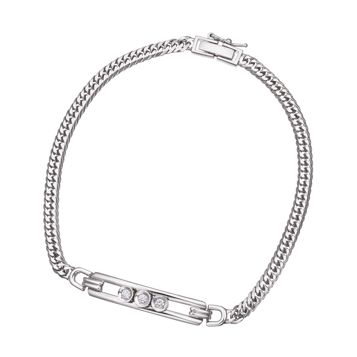 プラチナダイヤモンドブレスレット(RBL583)|TSUTSUMI（ジュエリー