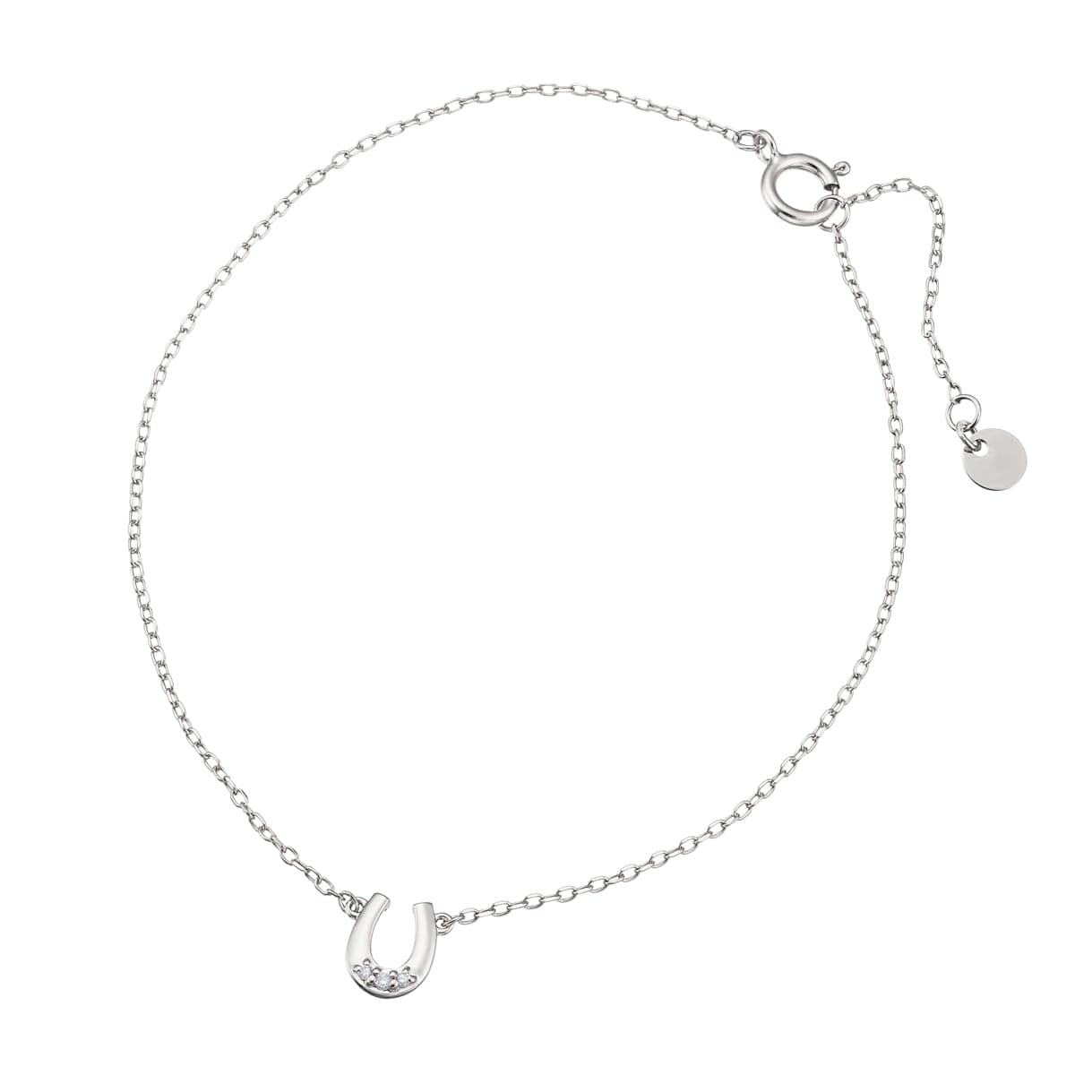 K10ホワイトゴールドダイヤモンドブレスレット(RBL034)|TSUTSUMI