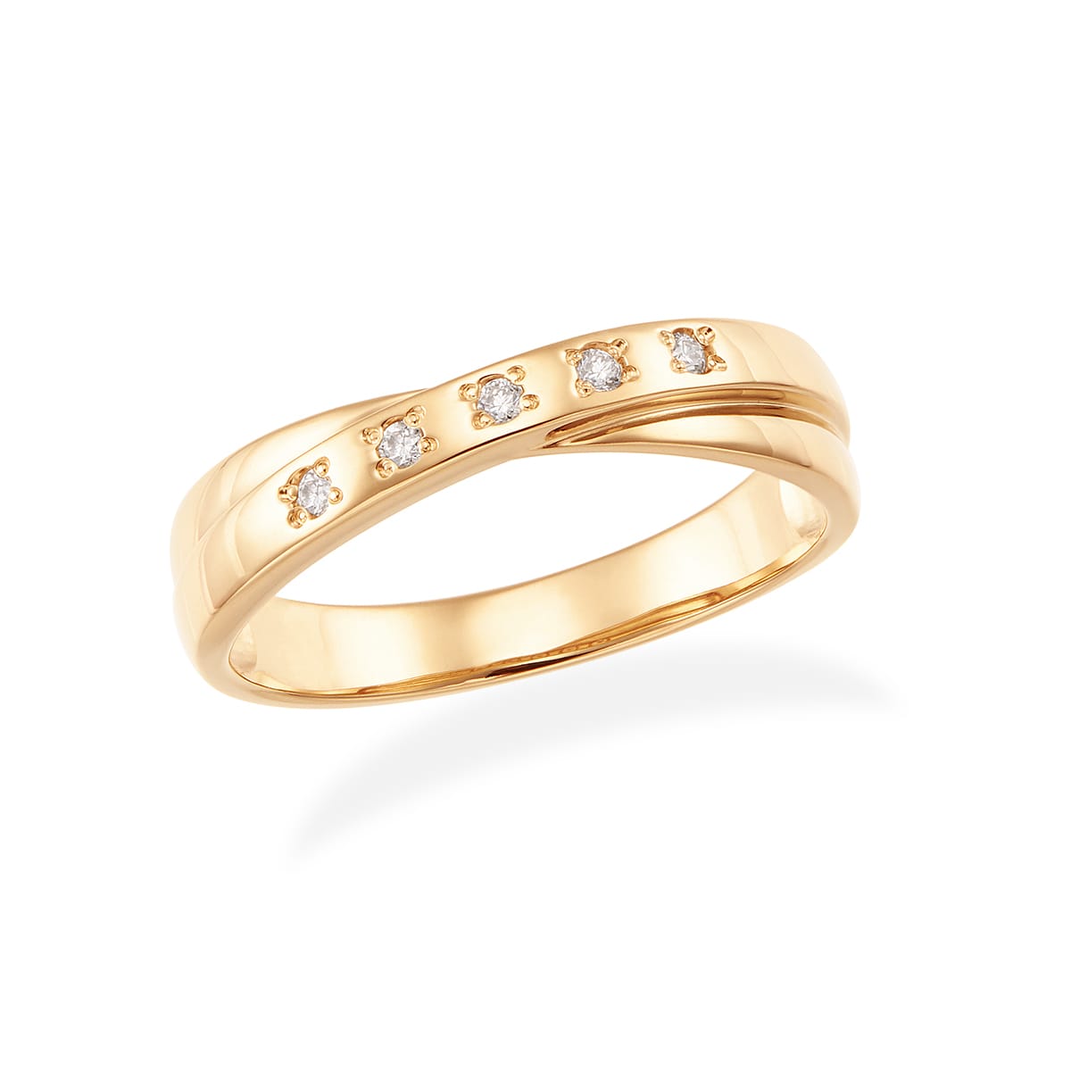 K18イエローゴールドペアリング(RFR245-001)|TSUTSUMI（ジュエリー