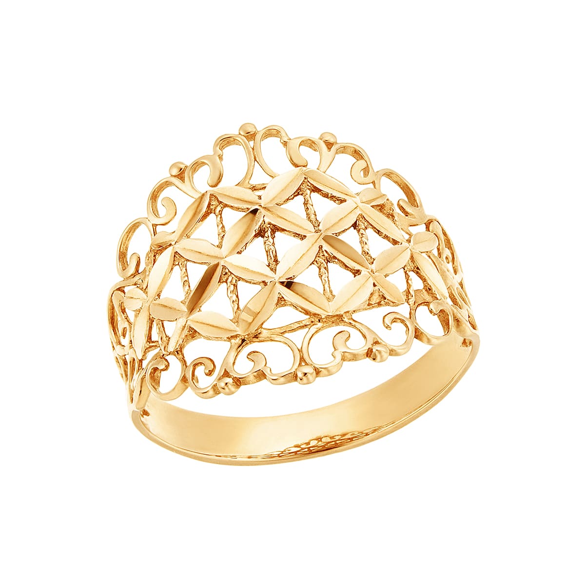 K18イエローゴールドリング(RFR074-001)|TSUTSUMI（ジュエリーツツミ