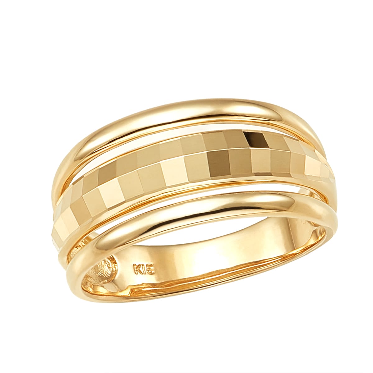 K18イエローゴールドリング(RFR220)|TSUTSUMI（ジュエリーツツミ