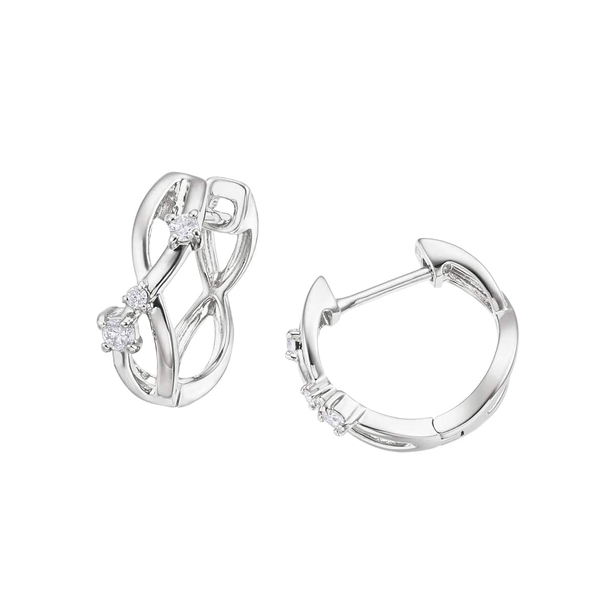 K18イエローゴールドダイヤモンドピアス(RPE444-002)|TSUTSUMI