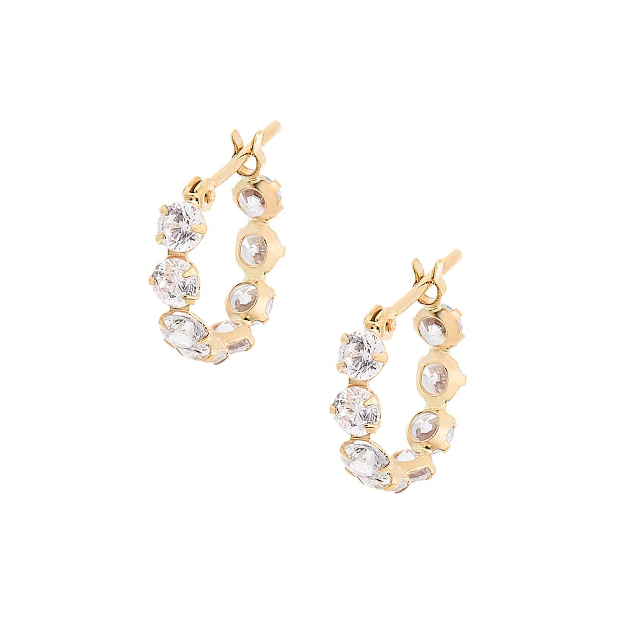 K10イエローゴールドキュービックピアス(RPE041-002)|TSUTSUMI