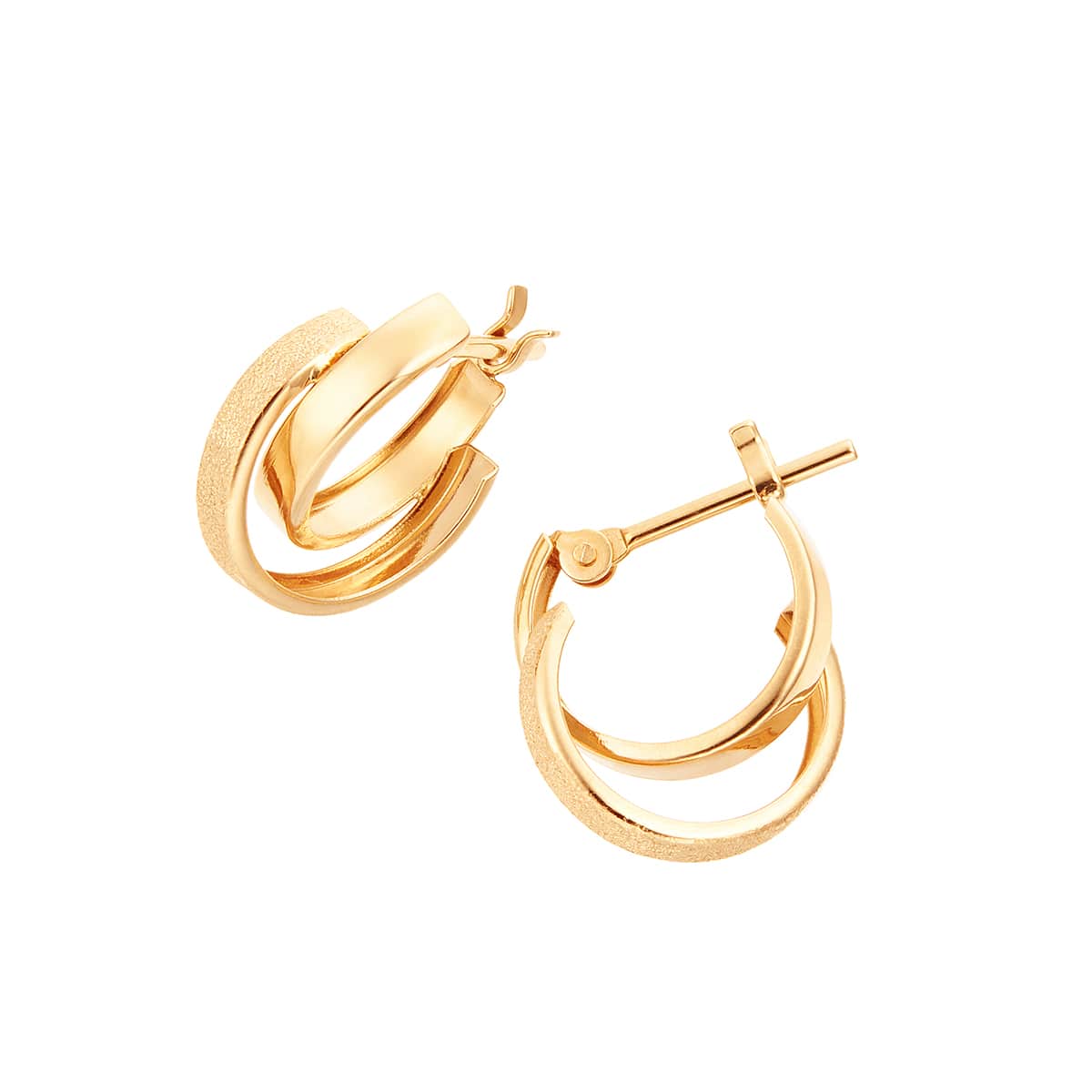 K18イエローゴールドピアス(RPE333-003)|TSUTSUMI（ジュエリーツツミ