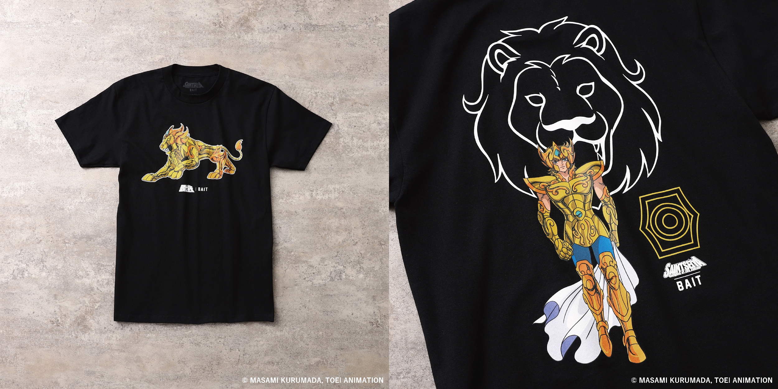 集大成となる3度目のコラボレーション。BAITよりTVアニメ『聖闘士星矢