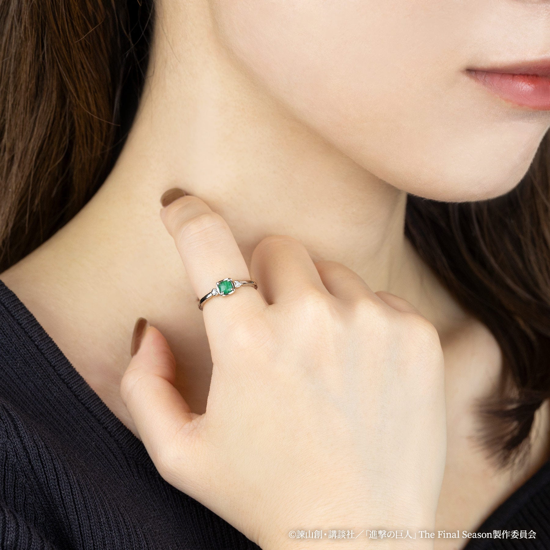 TVアニメ『進撃の巨人』リヴァイ兵士長バースデー記念リング【4月下旬