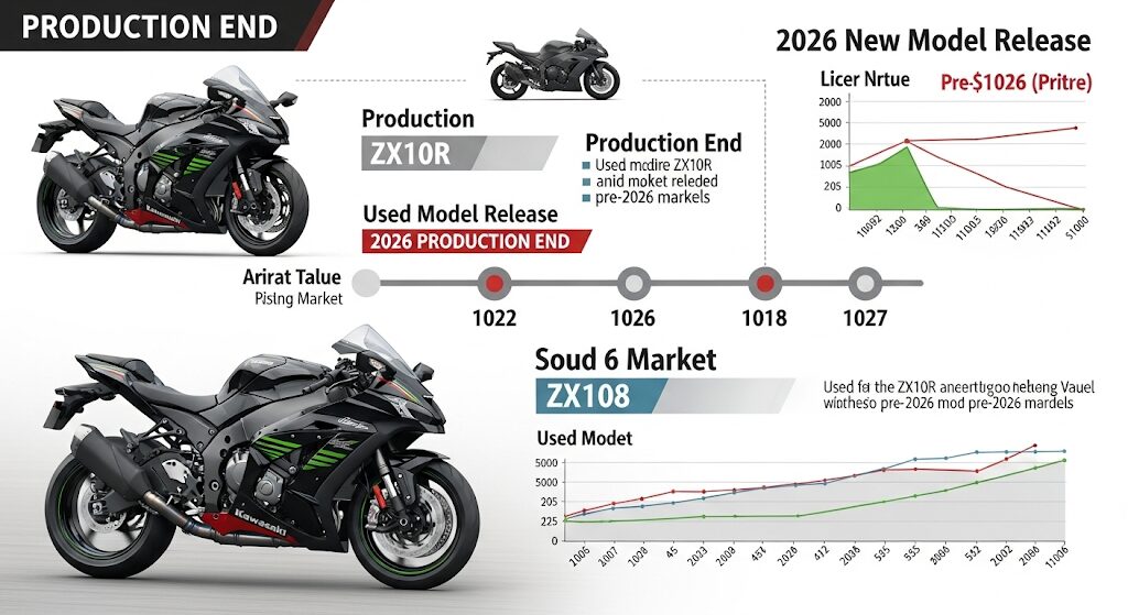 カワサキZX10R生産終了の真相｜2026年新型や中古価格は？