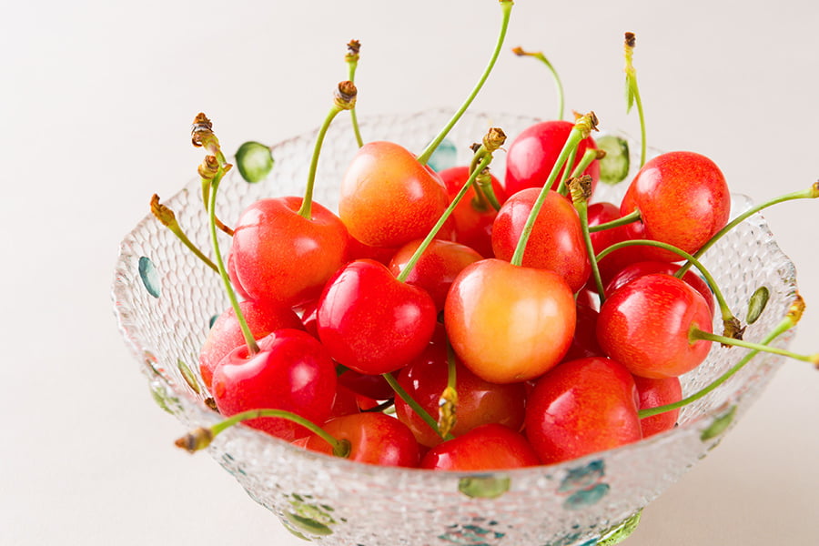 森谷果樹園のさくらんぼ佐藤錦1kgバラ詰め