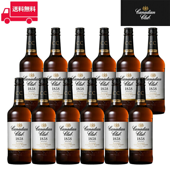 正規品】カナディアンクラブ/Canadian Club サントリー正規品 12本
