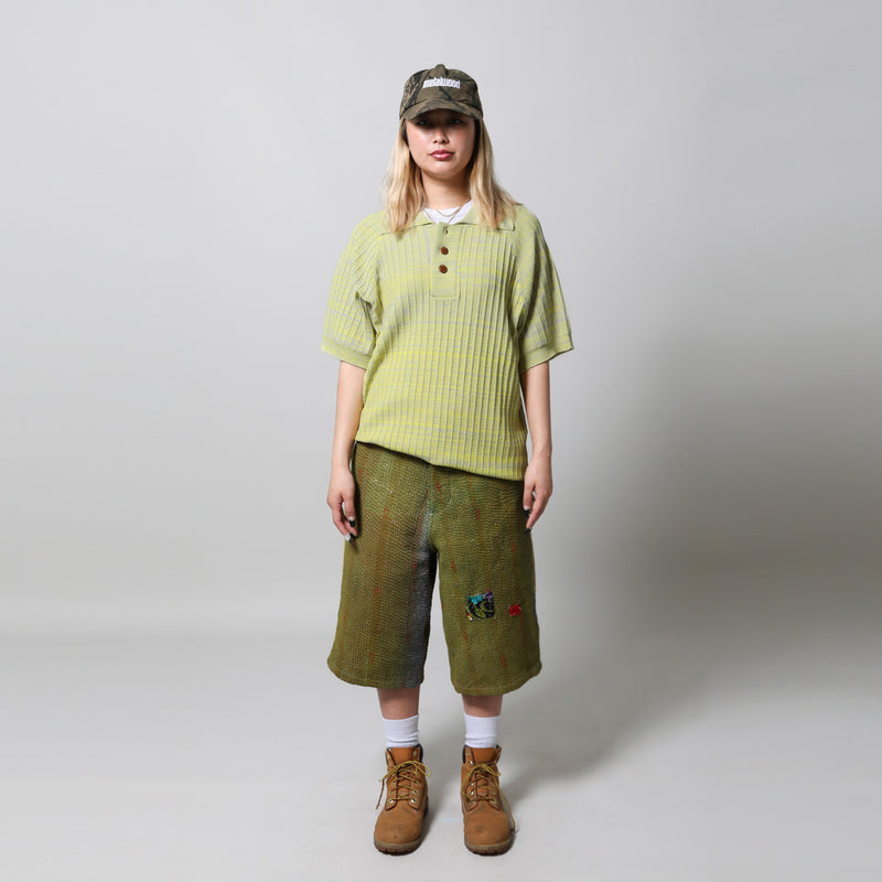 VISCOSERIBKNITPOLO｜FAF｜TOPS（トップス）｜【公式通販 UNION TOKYO