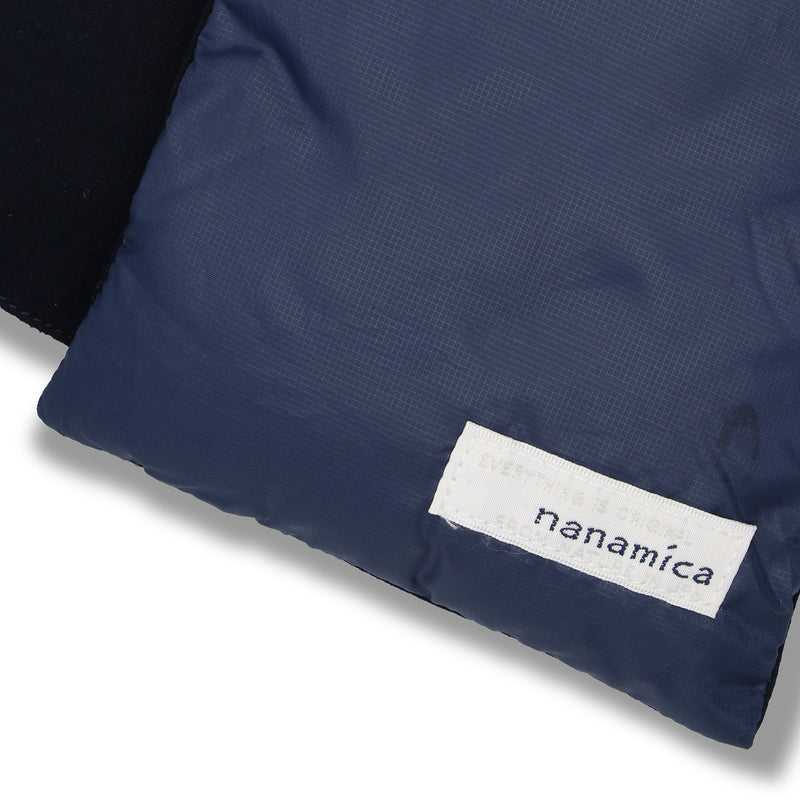 nanamica ネイビー キルティングマフラー nanamica / Down Muffler