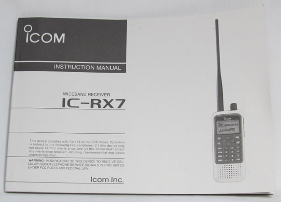 Icom IC-RX7