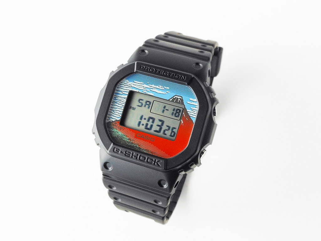 G-SHOCK＞DW-5600KHG24-1JR/Ukiyo-e/葛飾北斎 浮世絵モデル | 静岡の