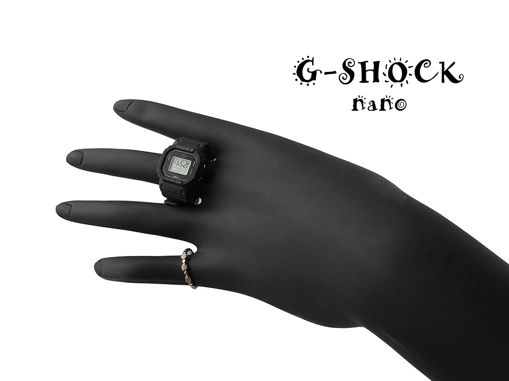 G-SHOCK nano＞DWN-5600-1JR 小型サイズのG-ショック | 静岡の宝石
