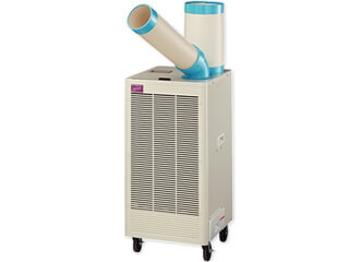 ナカトミ N407-R 排熱ダクト付きスポットクーラー ウエダ金物【公式