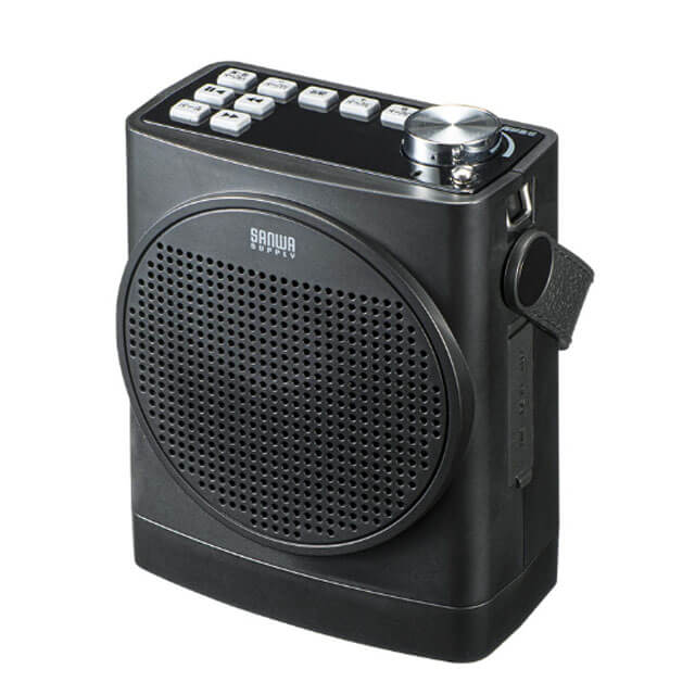 サンワサプライ MM-SPAMP11N ハンドマイク型拡声器スピーカー ウエダ