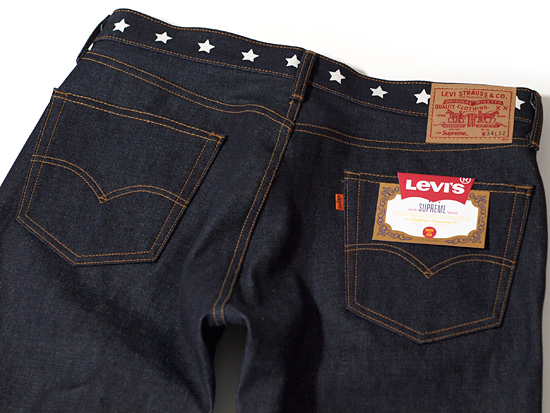Supreme - Levi's 505 Zip Fly Jean - Raw Indigo - UG.SHAFT