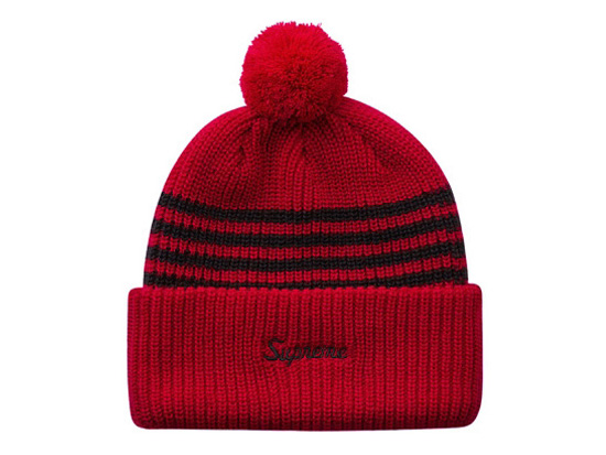 Supreme - Striped Loose Gauge Beanie - UG.SHAFT