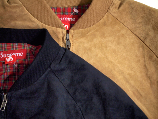 Supreme - Suede Bomber - UG.SHAFT