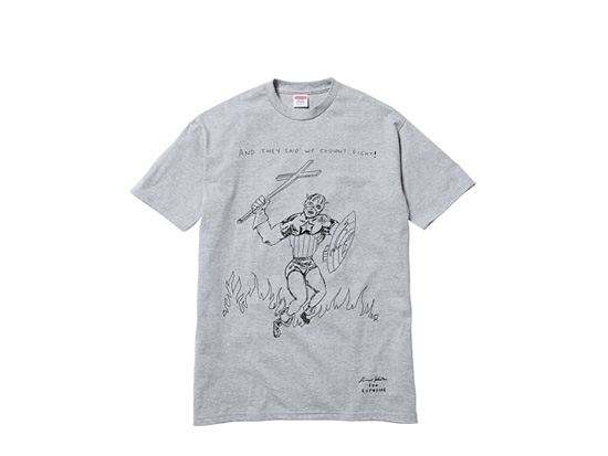 Supreme - Daniel Johnston Captain Fight Tee - UG.SHAFT